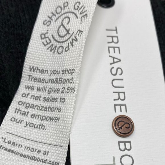 NWT Treasure & Bond Wide Stripe Crew-Neck Sweater - Picture 9 of 10